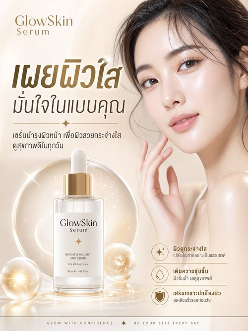 ตัวอย่างป้ายจริง