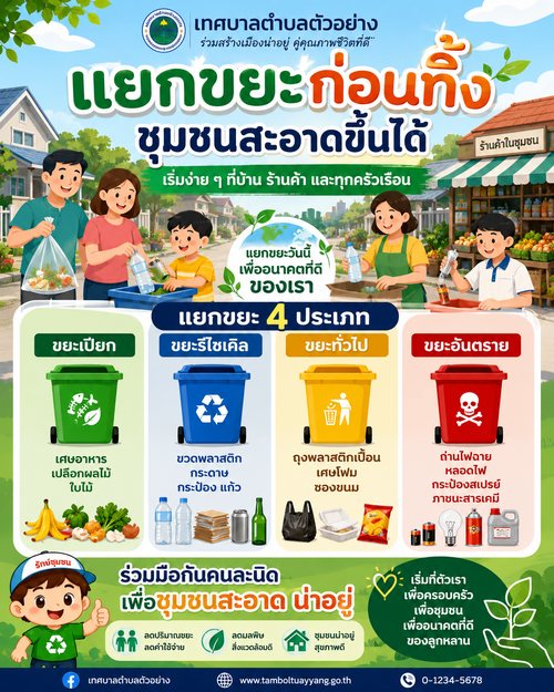 ตัวอย่างป้ายจริง